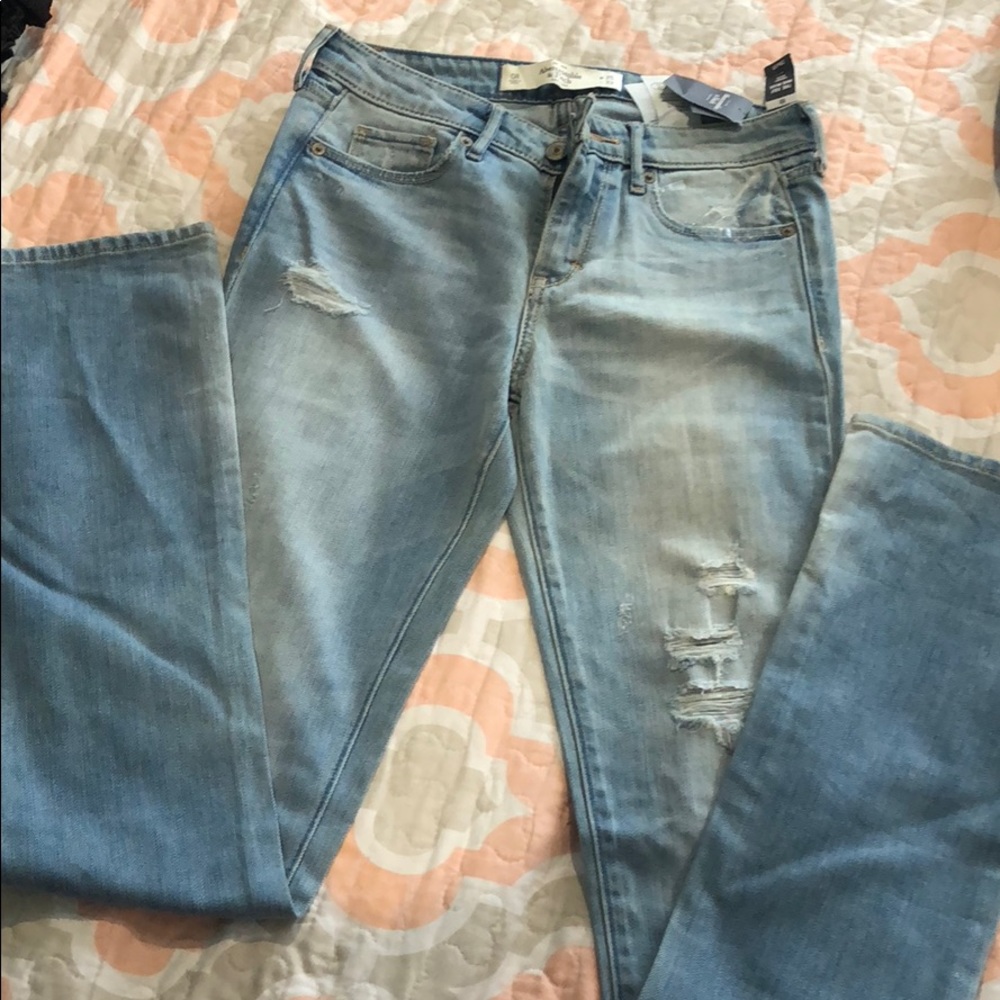 Light blue abercombie jeans